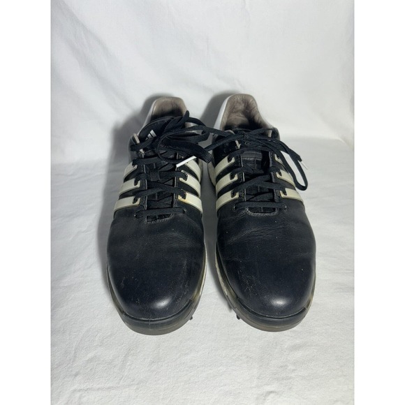 Adidas Adipower Boost Core Golf Shoes Q46753 Men's Size 9.5 US Black Gray N3 - Picture 2 of 7